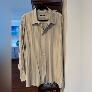 Softest Alfani long sleeve shirt. Very dressy on. Xxl. NWOT